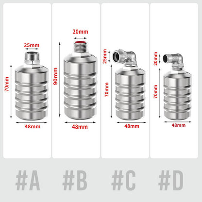 🔥HEIßER VERKAUF 49% RABATT🔥Vollautomatisches Schwimmerventil zur Wasserstandsregelung aus Edelstahl 304