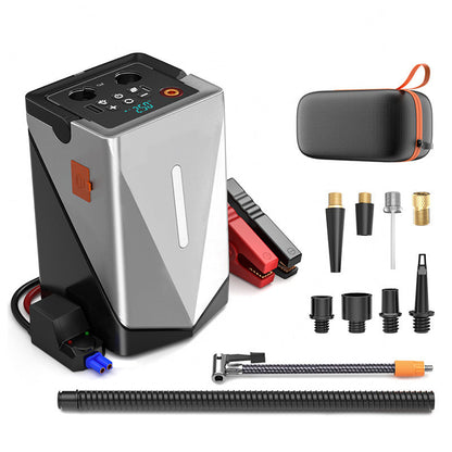 🚗Multifunktionaler Jump Starter mit Luftpumpe und Gebläse💯