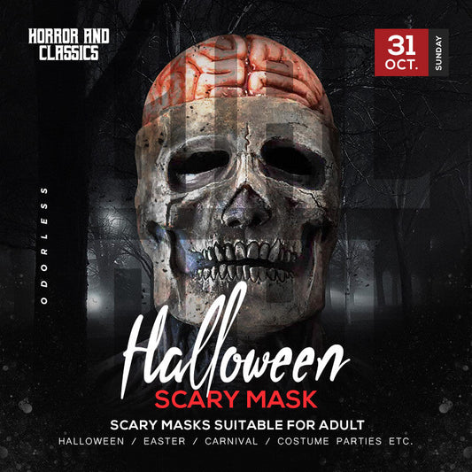 Halloween gruselige Maske